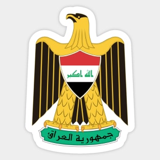 Coat of arms of Iraq Sticker